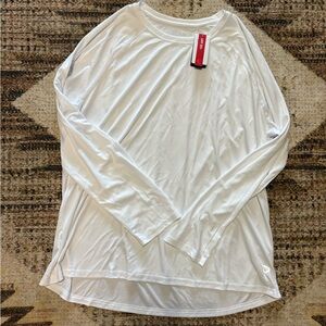 Baleaf Men’s NWT Sun Protection Shirt Uv Spf Long Sleeve Upf 50+ White 3XL